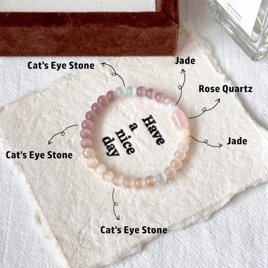 Rose Quartz Love Spell Bracelet