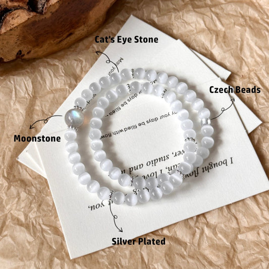 Moonstone Handcraft Quartz Bracelet