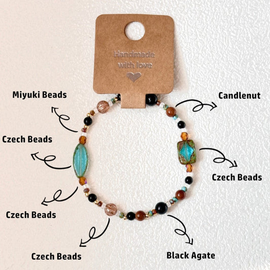 The Mermaid's Tears,Agate Bracelet