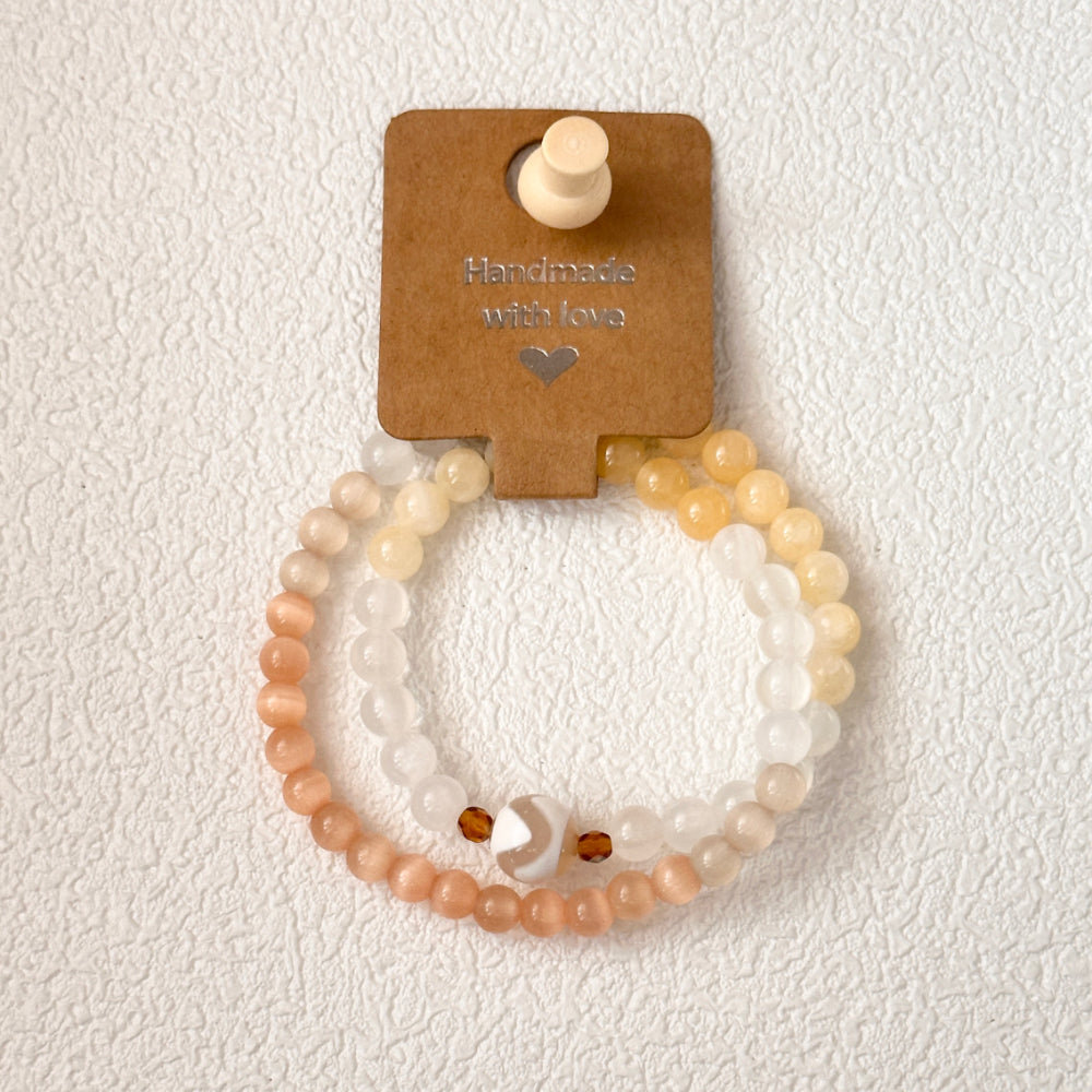 Jade,Agate,Bead Bracelet