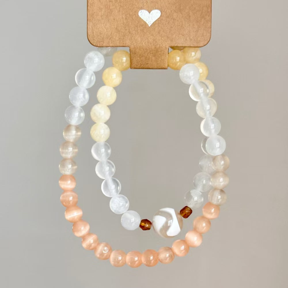 Jade,Agate,Bead Bracelet