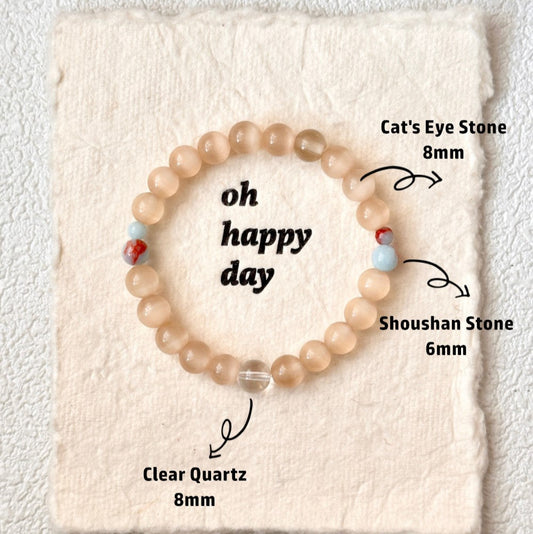Clear Quartz,Purify Energy Bracelet