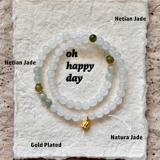 Natural Jade Energy Protection Bracelet