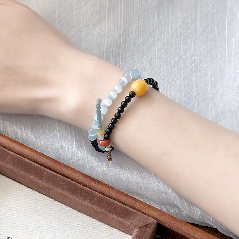 Black Agate,Jade Bracelet