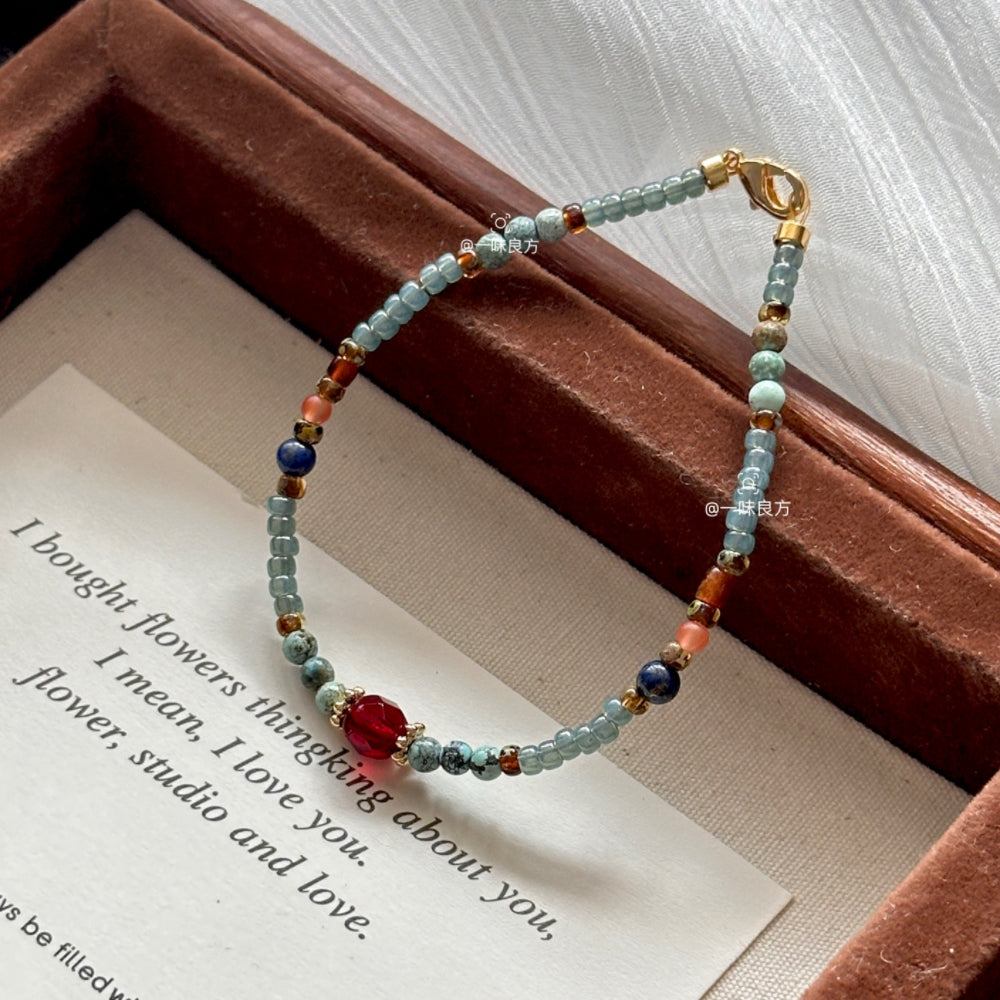 Turquoise Elegant Charm Bracelet