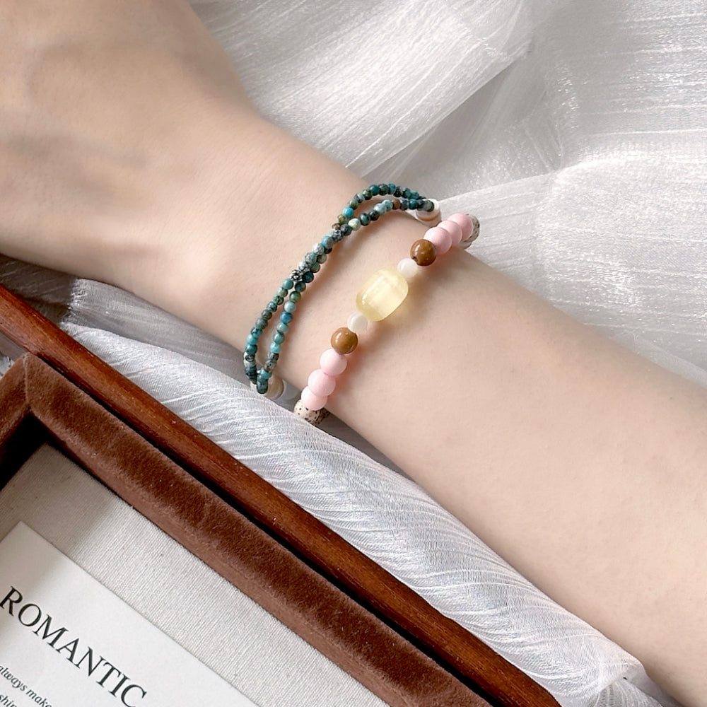 Buddha Blessing Bodhi Seed Jade Bracelet