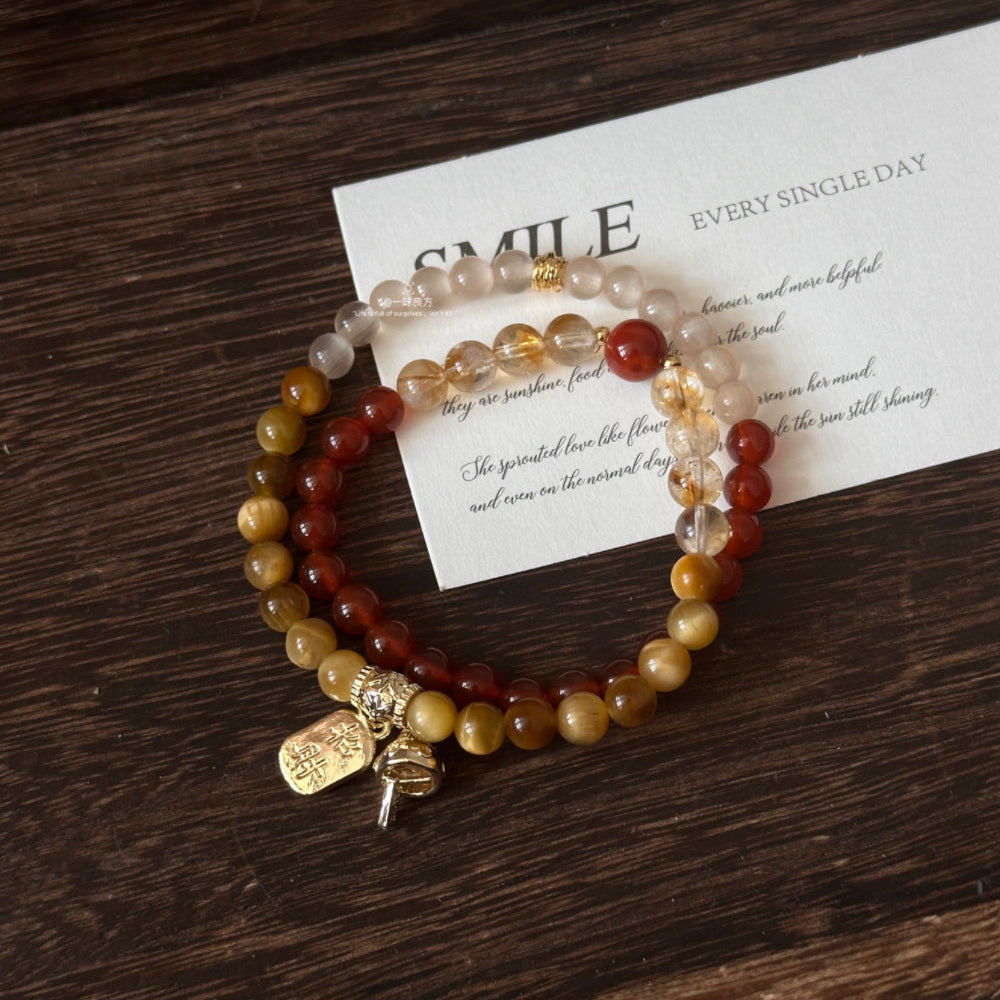 Citrine,Agate,Wealth Spell Bracelet
