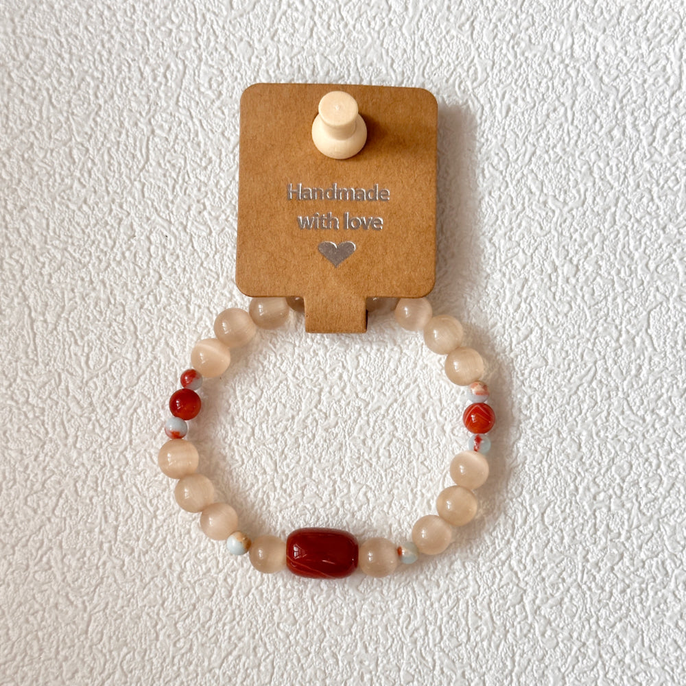 Red Agate Lucky Bracelet