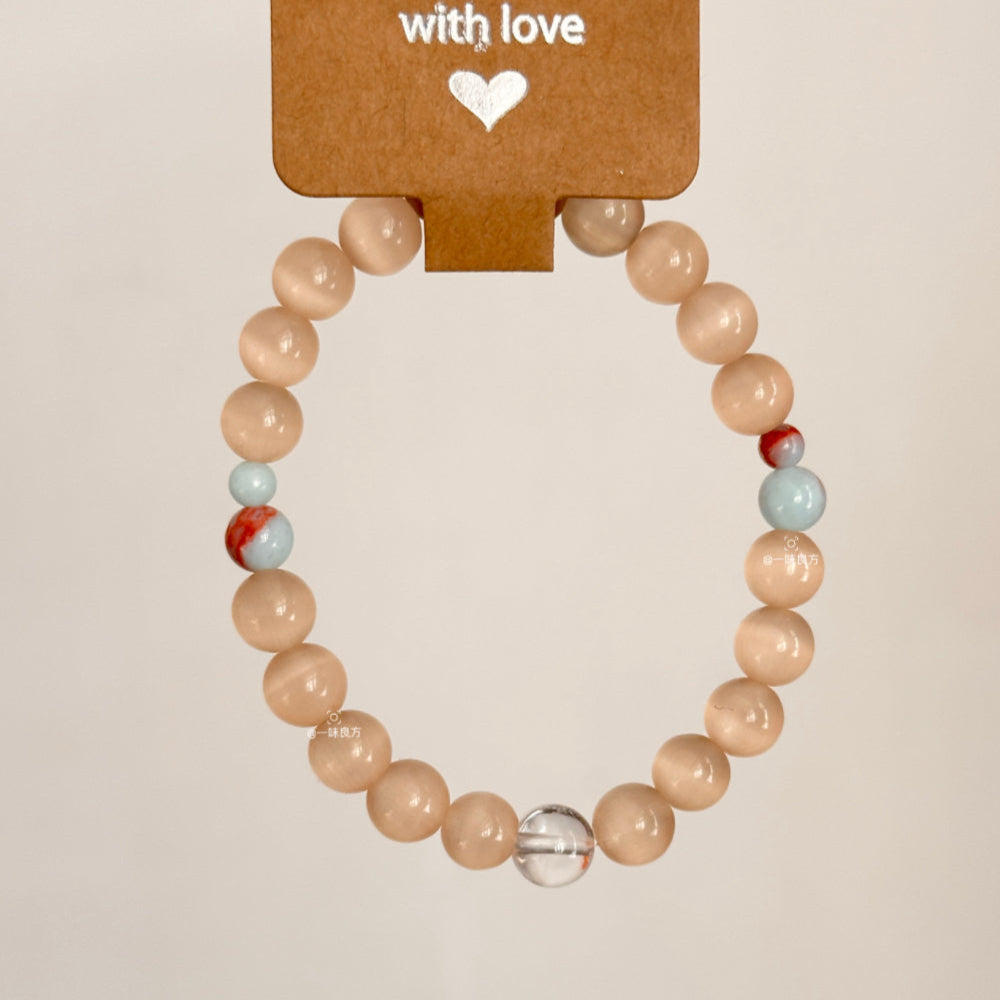 Clear Quartz,Purify Energy Bracelet