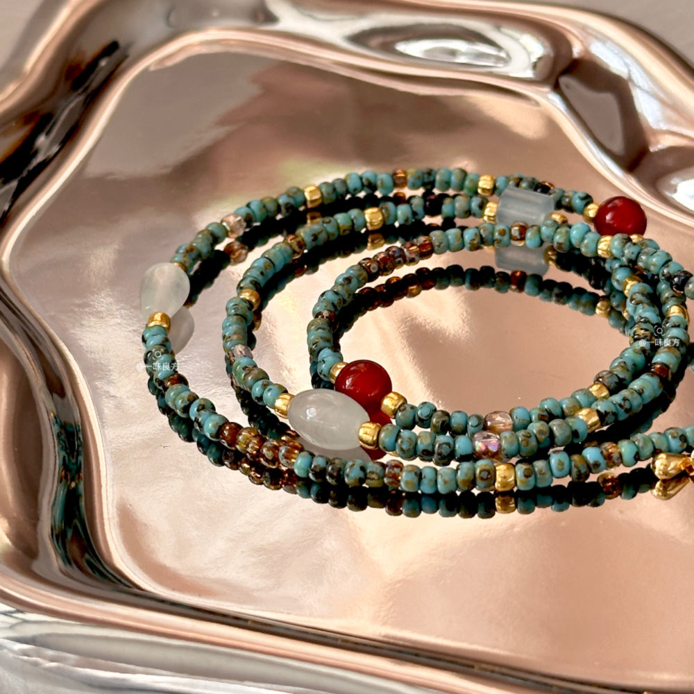 Red Agate Jade Neclace
