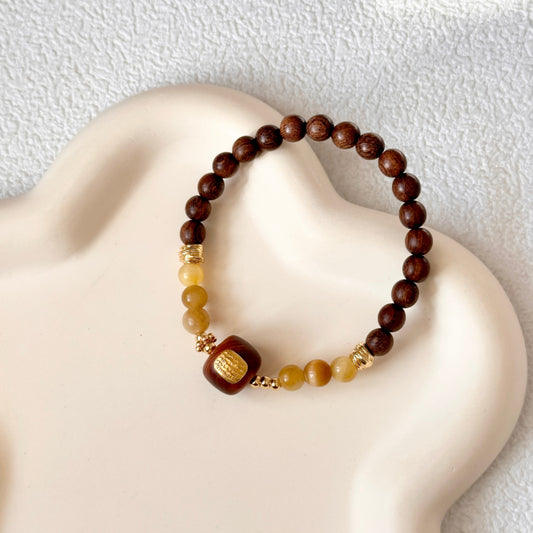 Sandalwood Wealty Atttraction Bracelet