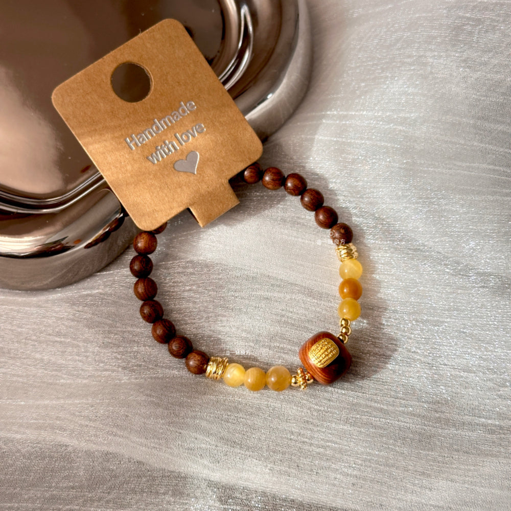 Sandalwood Wealty Atttraction Bracelet
