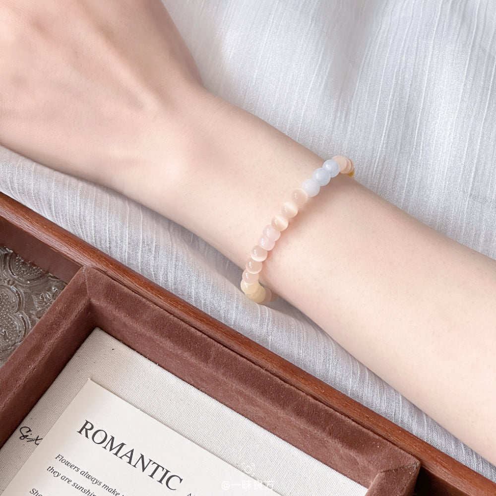 Rose Quartz Jade Love Spell Bracelet