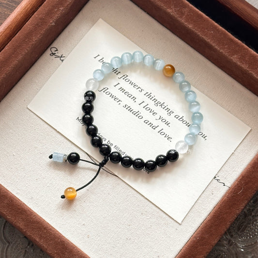 Agate,Jade,Energy Protection Bracelet