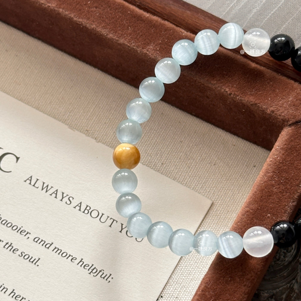 Agate,Jade,Energy Protection Bracelet