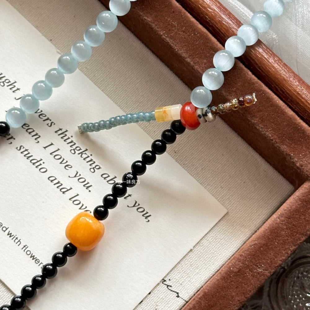 Black Agate,Jade Bracelet
