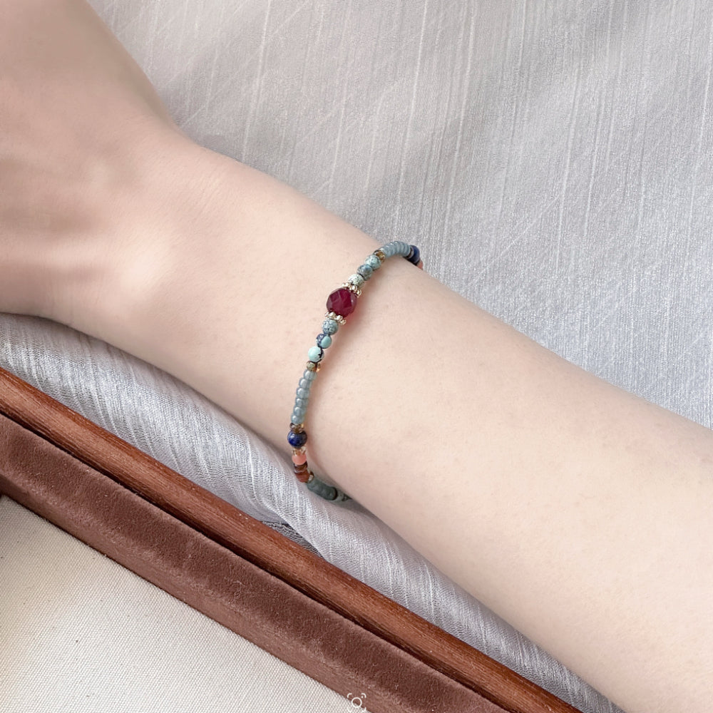 Turquoise Elegant Charm Bracelet