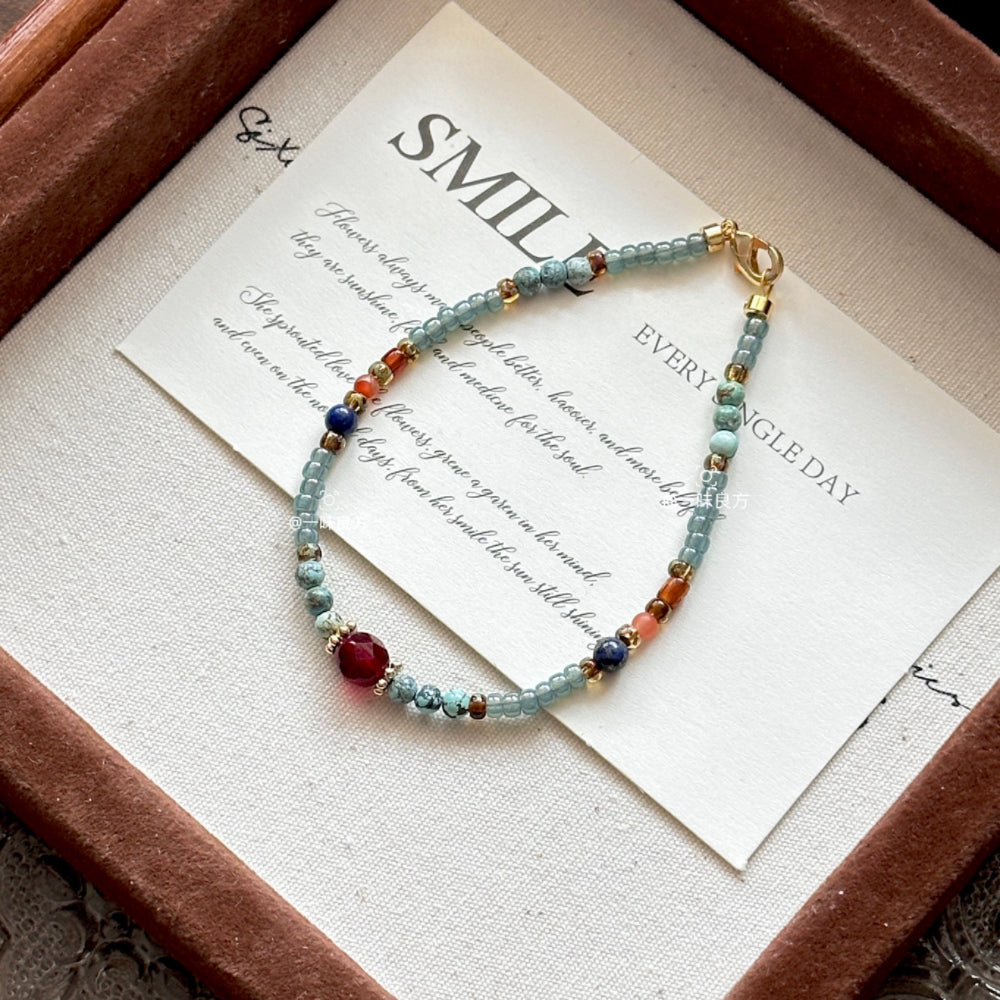 Turquoise Elegant Charm Bracelet