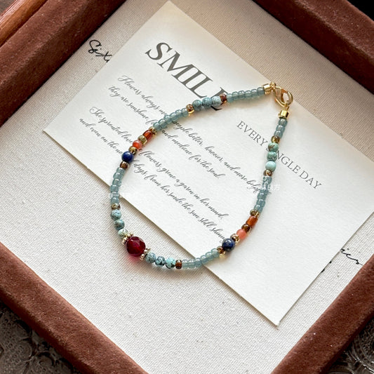 Turquoise Elegant Charm Bracelet