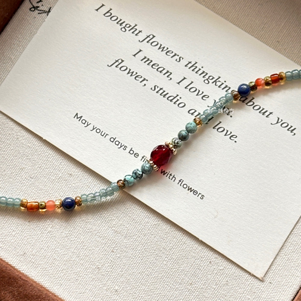 Turquoise Elegant Charm Bracelet