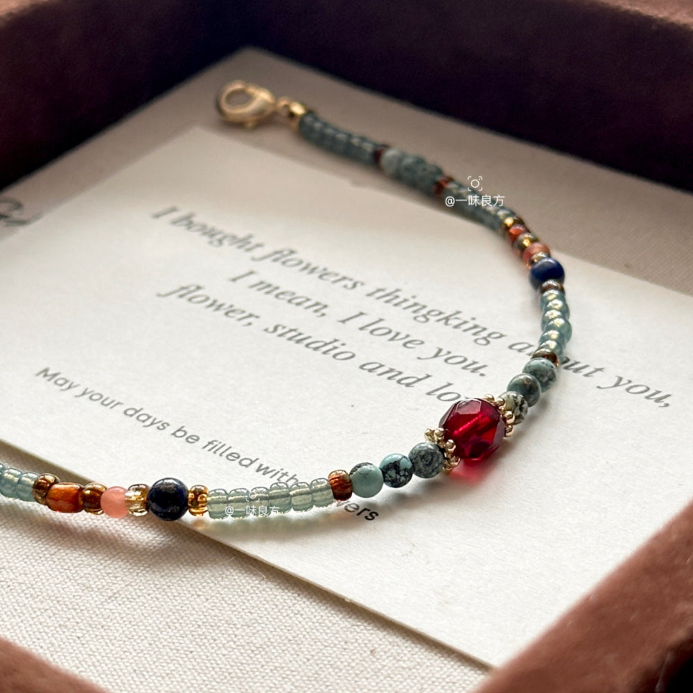 Turquoise Elegant Charm Bracelet