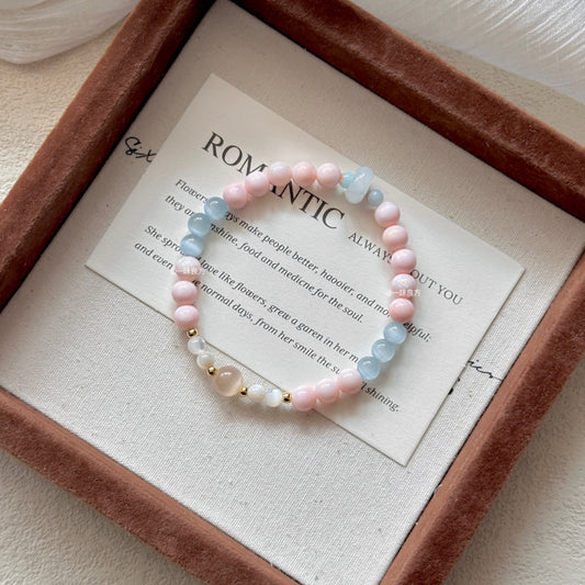 Pink Queen Conch Bracelet